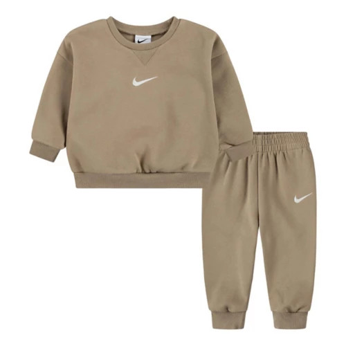 Baby Nike Essential Fleece Crewneck Sweatshirt and Joggers Set | Scheels