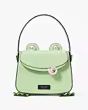 Lily Patent Leather 3D Frog Hobo Bag | Kate Spade (US)