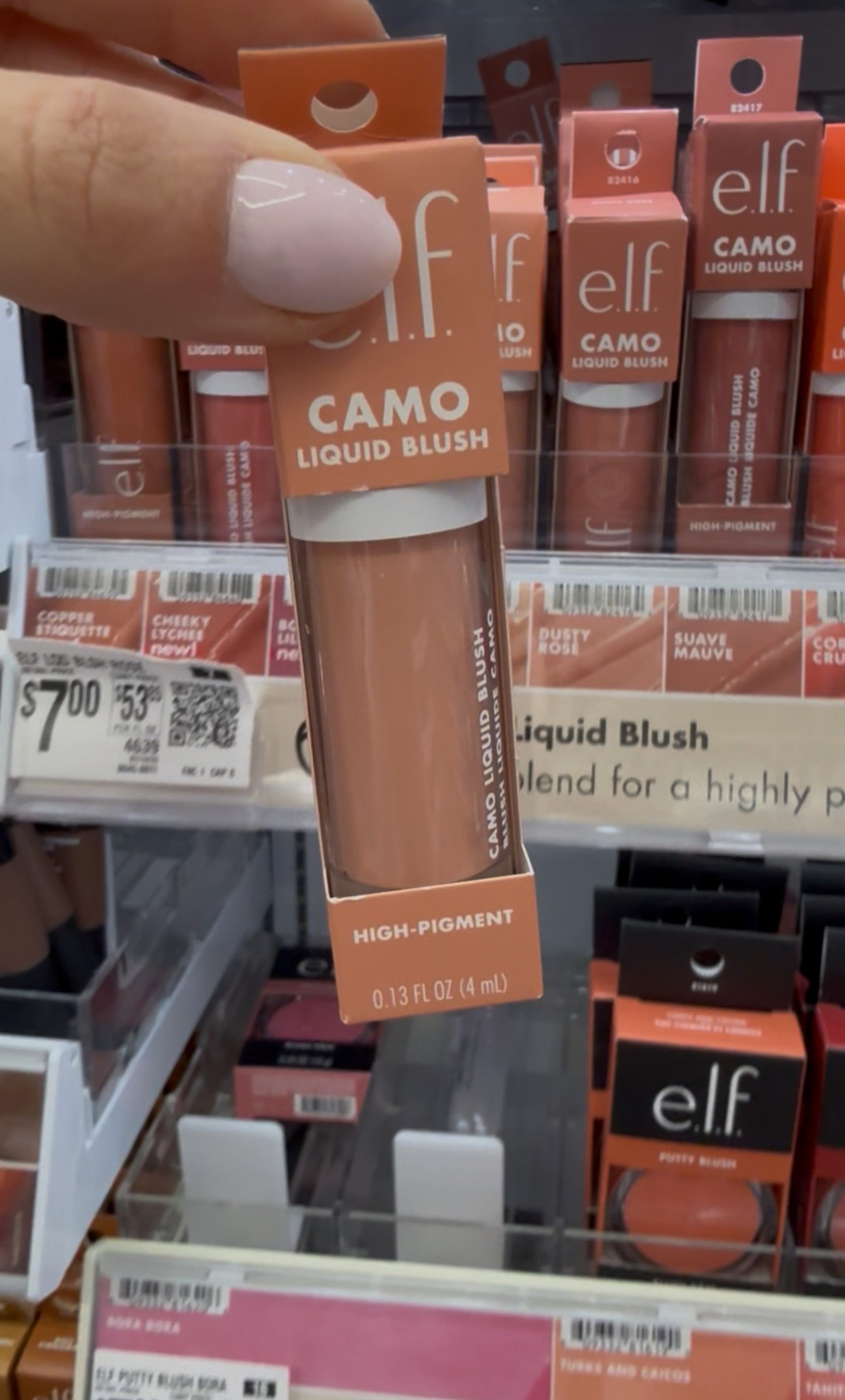 I love the e.l.f. liquid blush. Very high pigmented so a little goes a long way, making it last a long time  

#LTKFindsUnder50 #LTKGiftGuide #LTKBeauty