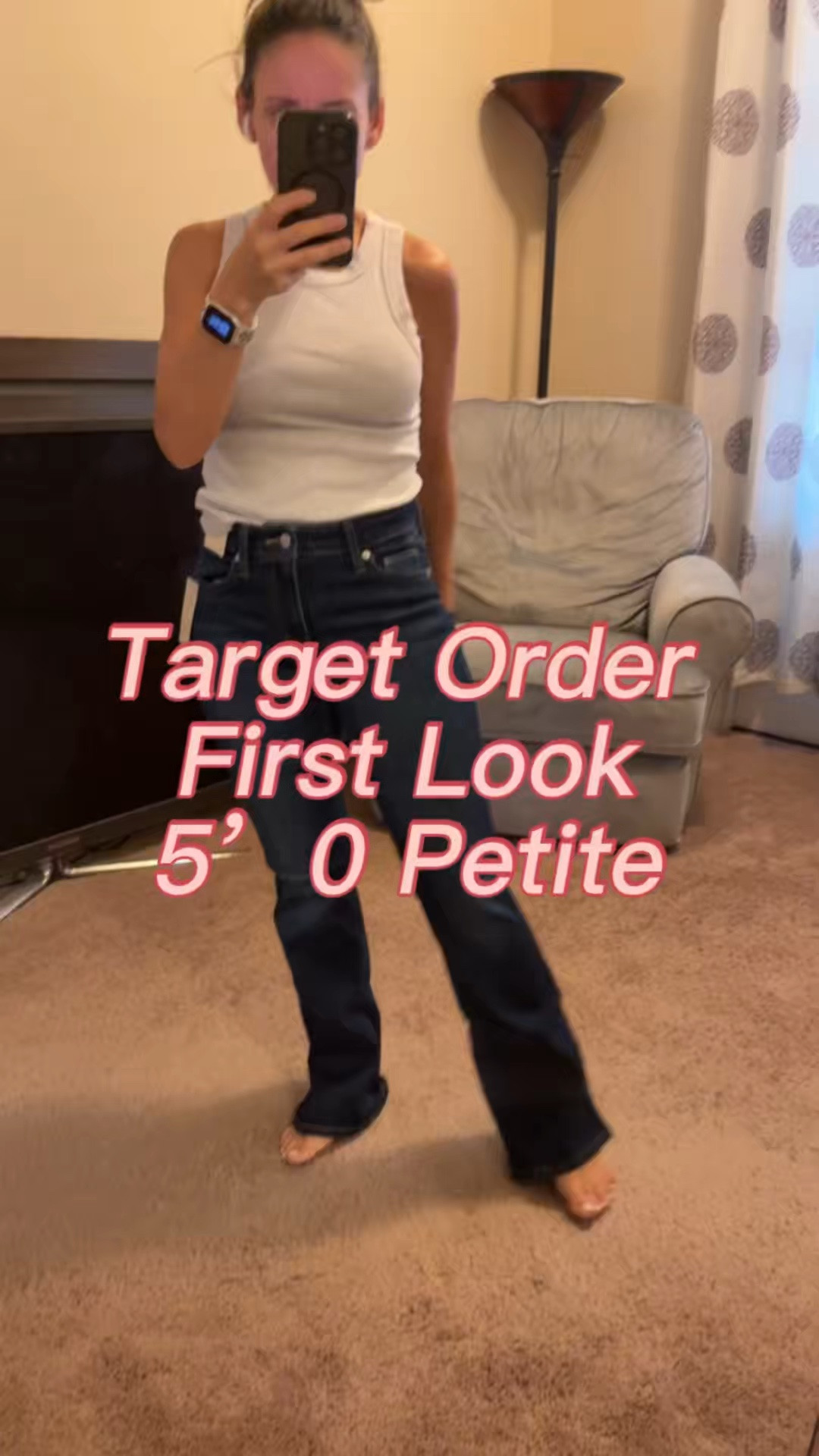 Target bootcut denim first impression 🤍

I’m 5’0” and tried these Universal Thread high-rise bootcut jeans in my usual size 2. They fit really well through the waist and hips and have a nice, classic silhouette.

Petite note: these can absolutely be worn with sneakers, but I personally prefer them with a little heel because it gives the leg a longer, more streamlined look.

I also really like that they feel more versatile for everyday wear than a wide-leg jean.

These are definitely worth a look if you’re petite and want a classic bootcut without immediately committing to a super high heel. 🤍

Linked on LTK.

#petitefashion #petitestyle #petitejeans #bootcutjeans #targetstyle #targetfinds #targetfashion #5footfashion #petiteoutfit #denim

#LTKOver40 #LTKPetite #LTKSeasonal