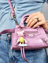 Mickey Mouse Disney Bag Charm - Pastel Enamel | BaubleBar (US)