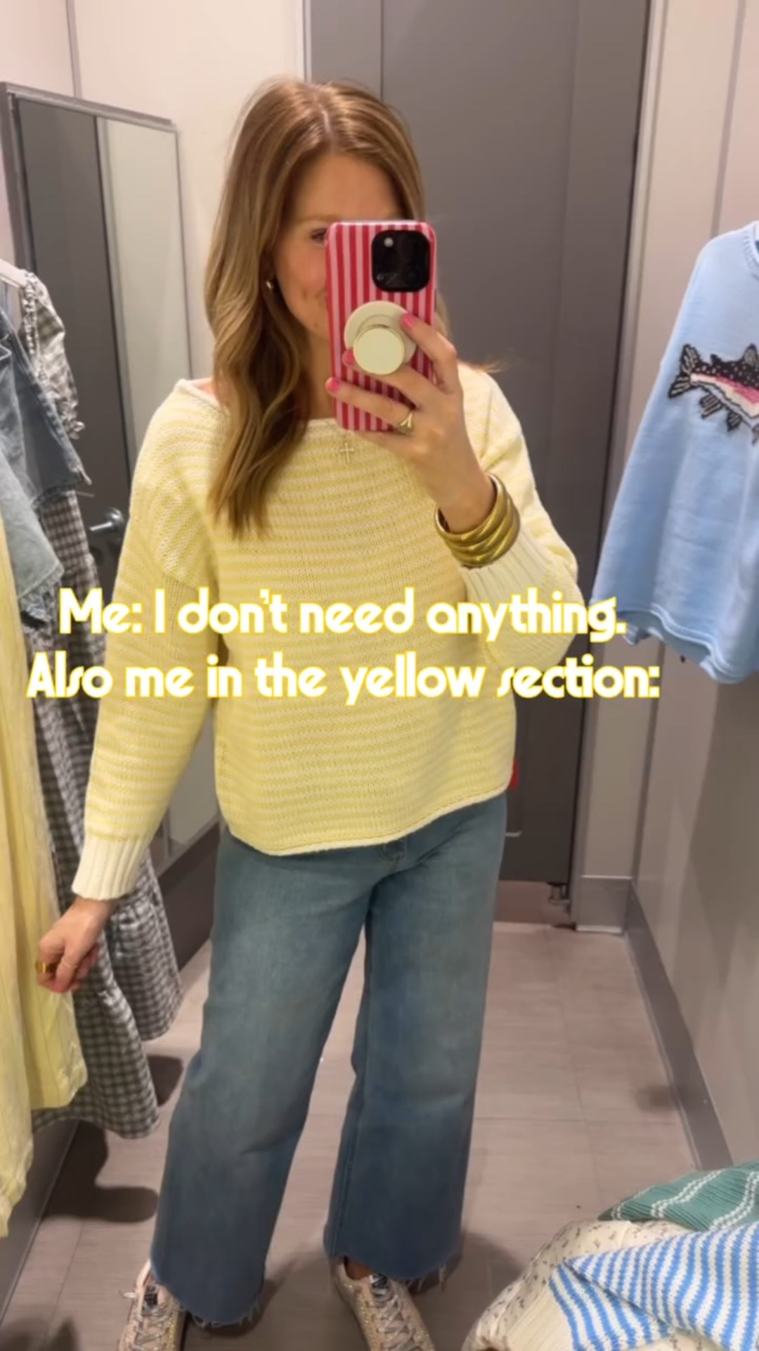 5 outfits. Zero self control. 

Which one are we taking home?? 1, 2, 3, 4, or 5 💛

(And no, I did not need another thing from Target. But here we are.)

#targetstyle #targetfinds #springstyle #affordablefashion #butteryellow