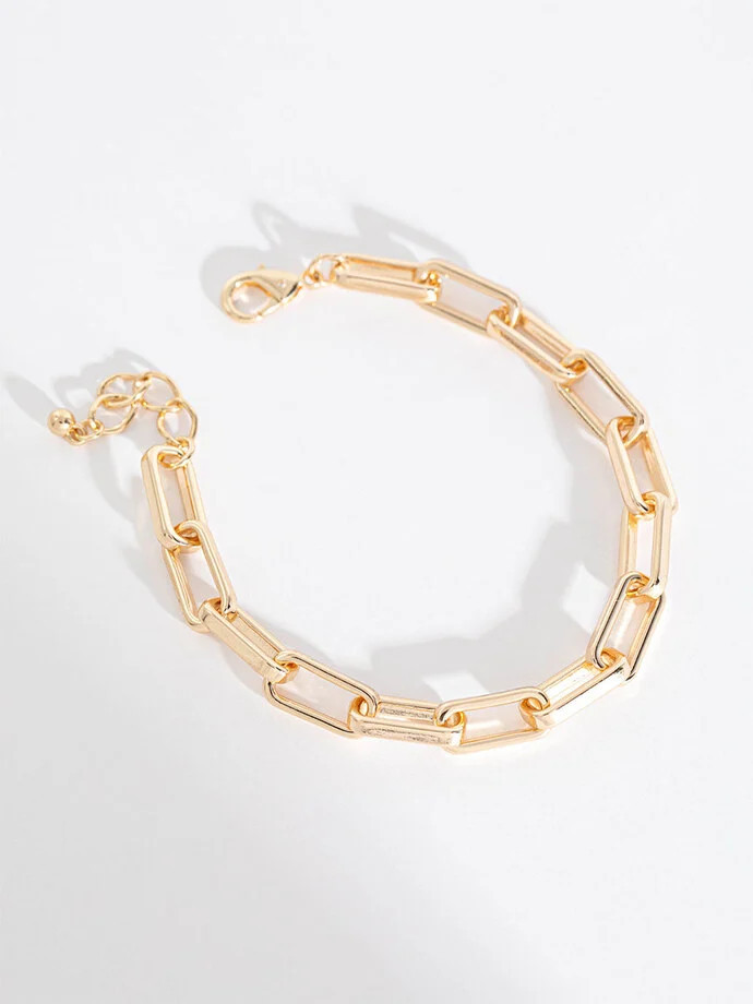 Paperclip Bracelet in Gold | Rickis | Ricki's