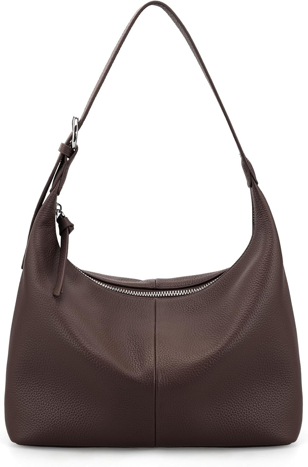 befen Genuine Leather Slouchy Hobo Bags for Women, Work Shoulder Purses | Amazon (US)