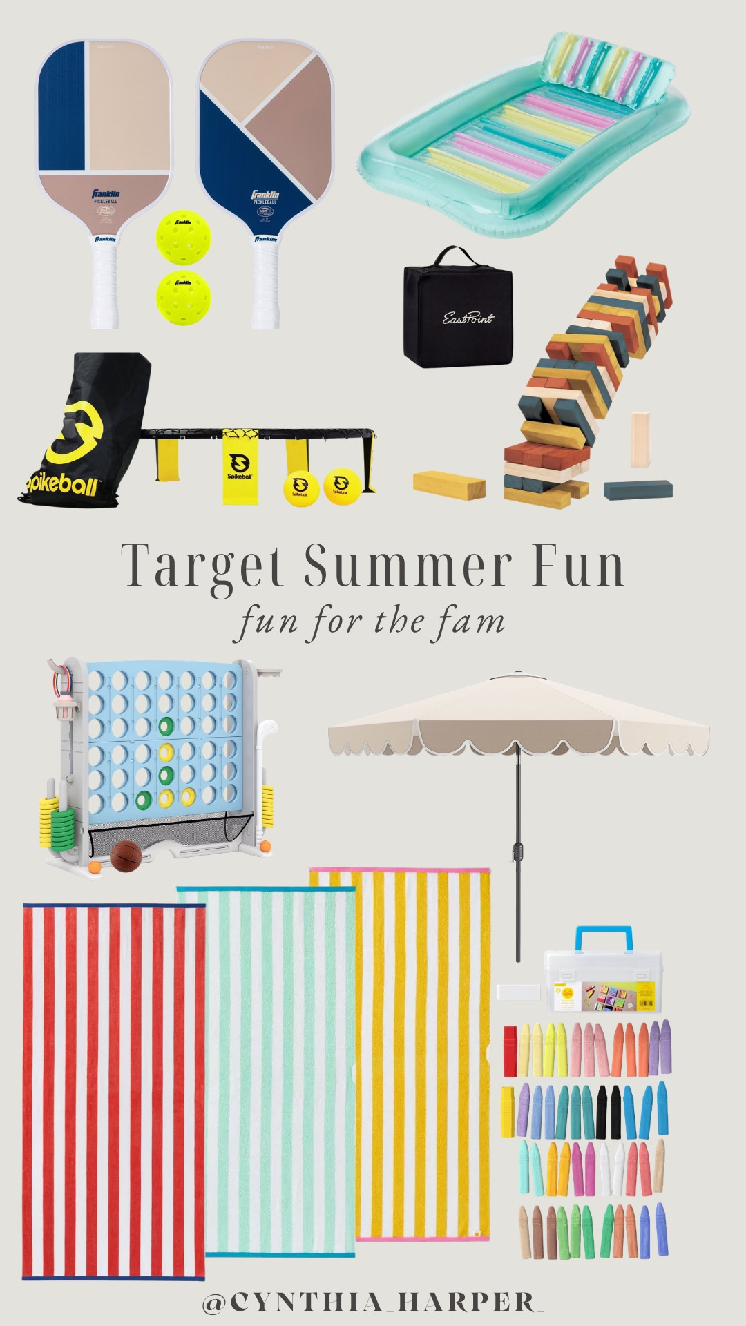 Summer fun picks from Target - great backyard games, pool essentials and more! 

#targetfinds #summerstyle #ltkhome 

 