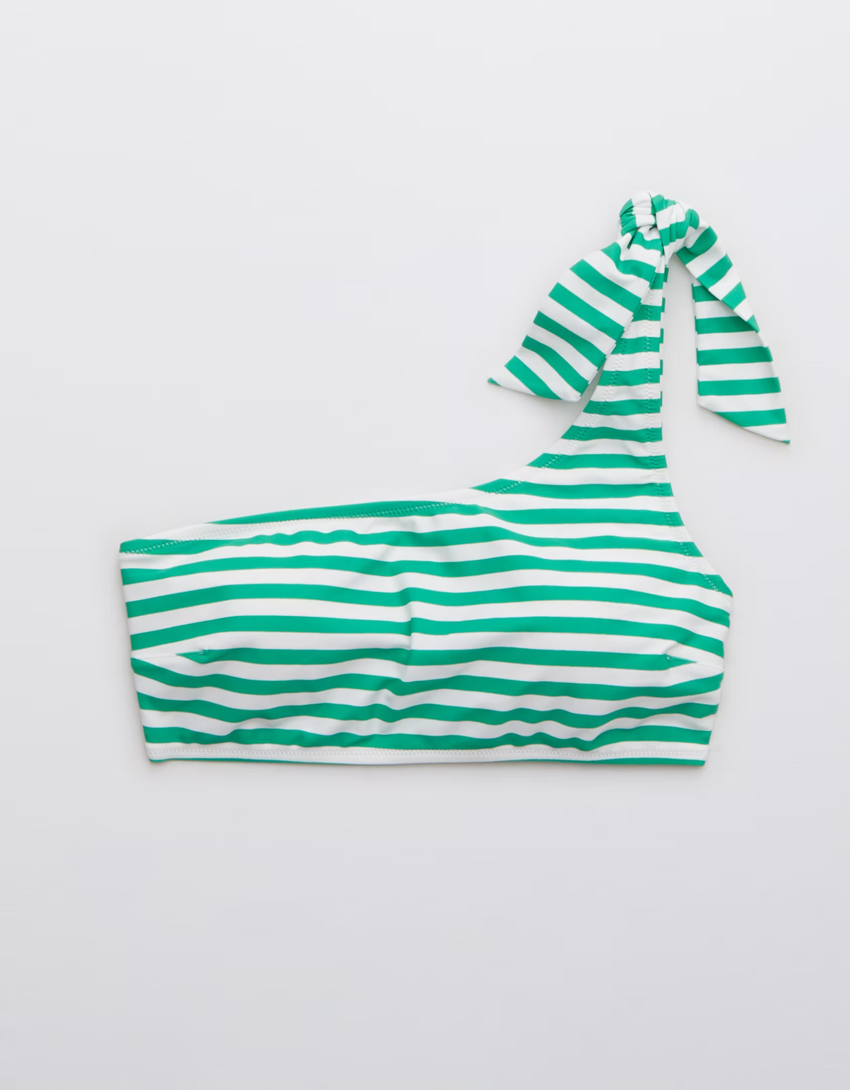 Aerie Asymmetrical Bandeau Bikini Top | American Eagle Outfitters (US & CA)