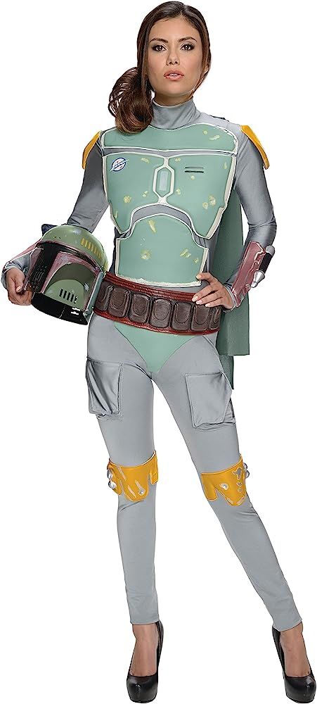 Rubie's Women's Star Wars Boba Fett Deluxe Costume Jumpsuit | Amazon (US)