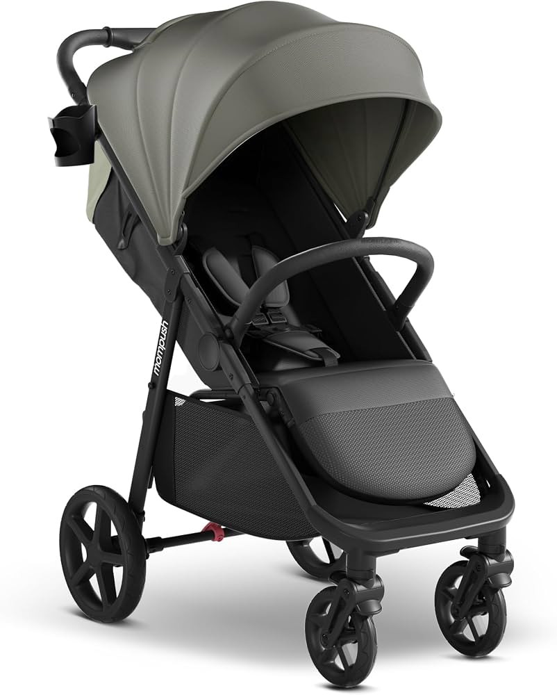 Mompush Nova Baby Stroller, Spacious Seat & Lie-Flat Mode, Toddler Stroller with Large UPF 50+ Ca... | Amazon (US)