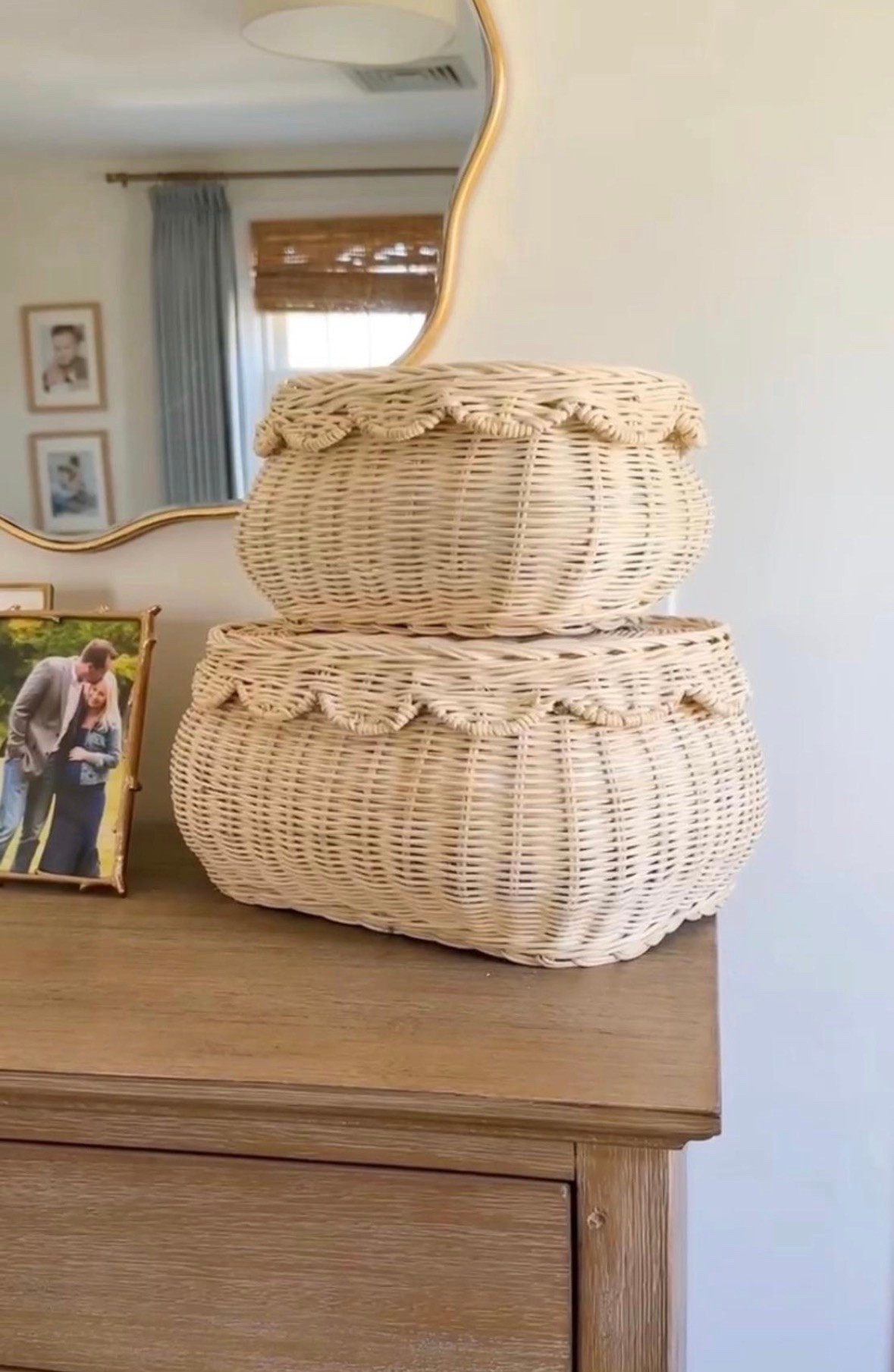 Rattan decor adds the perfect coastal touch to a home. Shop these baskets and some more rattan decor here!

#LTKHome