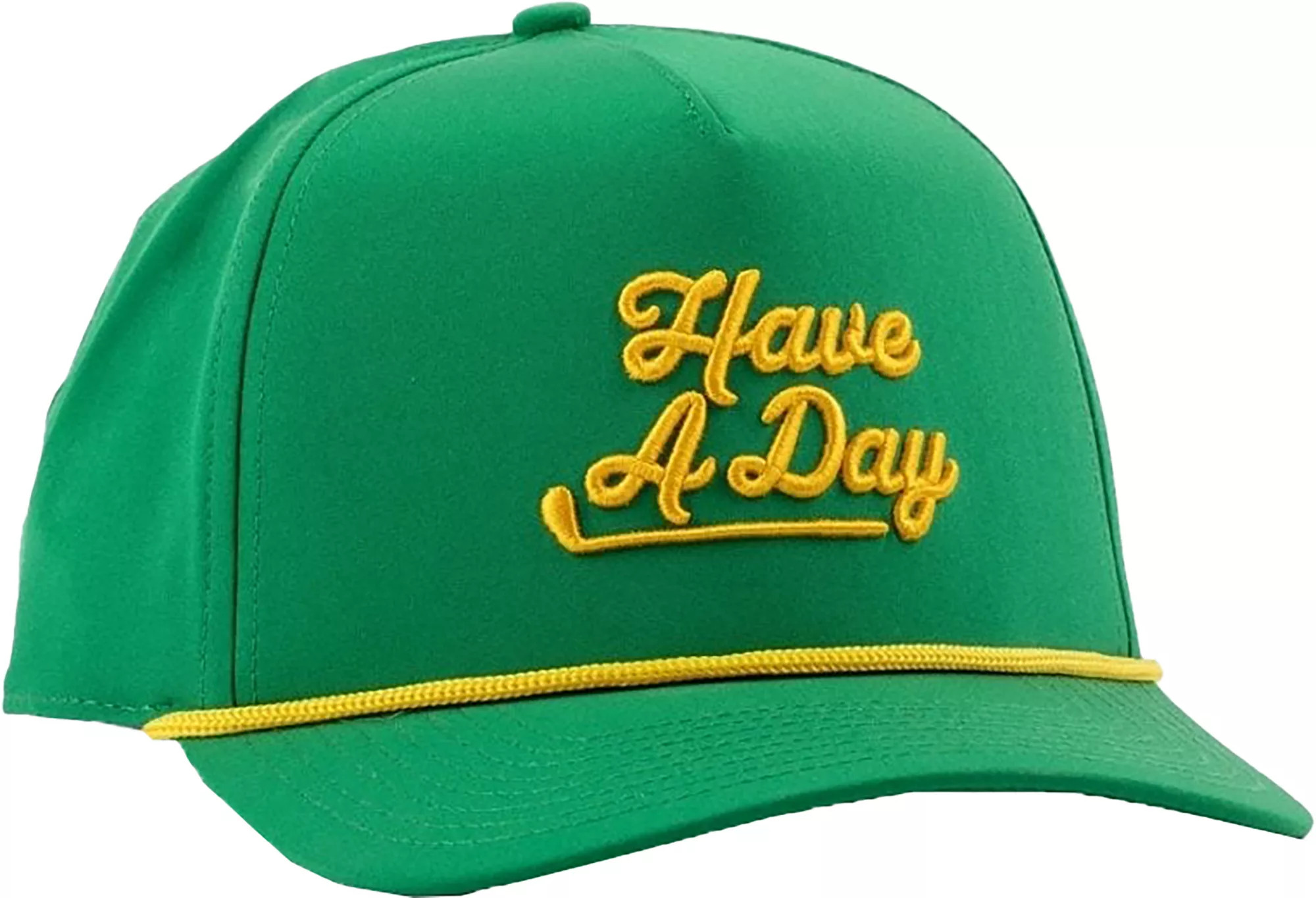 Breezy Golf Men's Have A Day Rope Golf Hat, Green/Gold | Dick's Sporting Goods