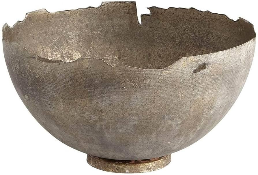 Cyan Design 07959 Pompeii Bowl, Medium, Whitewashed | Amazon (US)