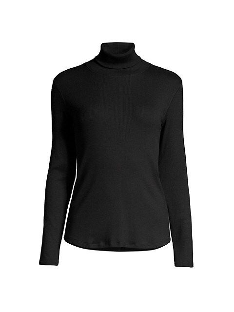 Rib-Knit Turtleneck Sweater | Saks Fifth Avenue