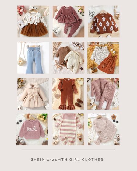 Rounded up some cute little finds for that little girl in your life. I just purchased all of these and such good quality and so affordable. 

SHEIN Kids | Affordable Kids Clothes | Baby Girl Clothes | SHEIN Baby | Christmas Gift Guides 

#LTKbaby #LTKfindsunder50 #LTKkids