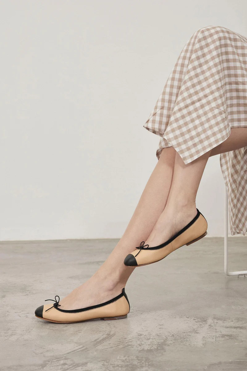 Ladies Rigel Ballet Flats, Tan | Bloch UK, US & EU