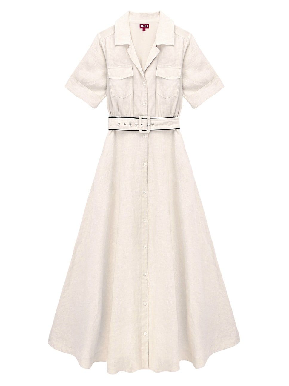 Millie Belted Linen Maxi Dress | Saks Fifth Avenue