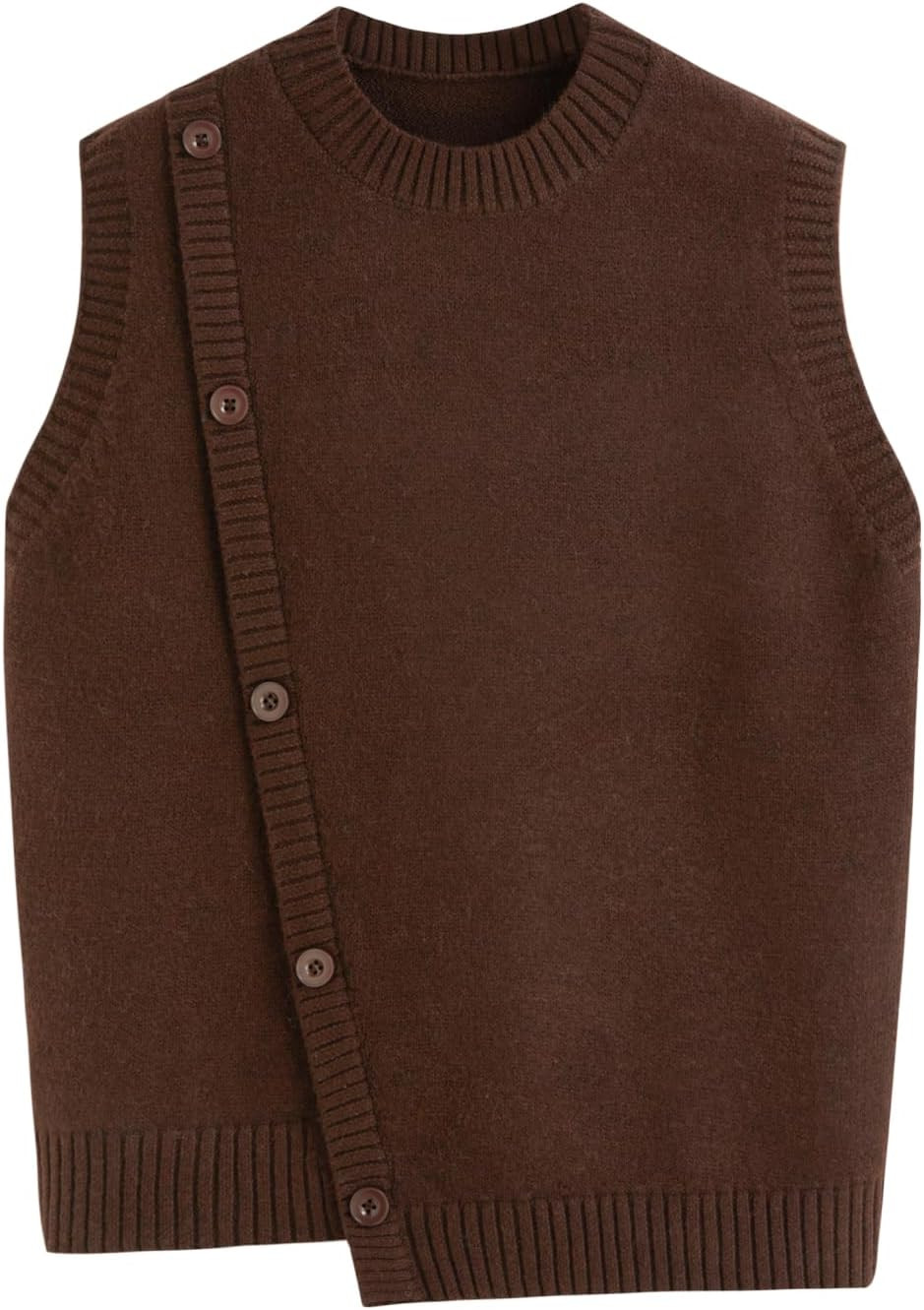 CIDER Sweater Vest Women Wrap Cozy Sweaters Wool Blend Knit Tank Tops | Amazon (US)