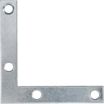 Hillman 3-in x 0.5-in Zinc-plated Steel Corner Brace (20-Pack) | Lowe's
