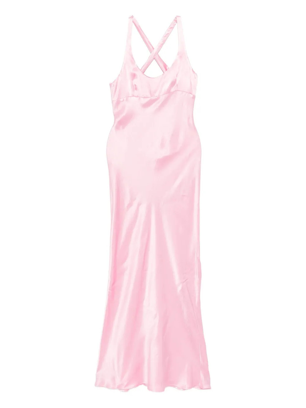 BEC + BRIDGE Maxina crossover dress - Pink | Farfetch Global