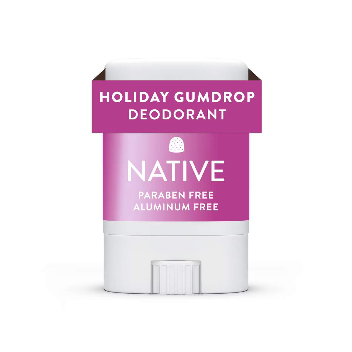 Native Limited Edition Holiday Aluminum-Free Mini Deodorant - Travel Size - Gumdrop - 0.35oz | Target