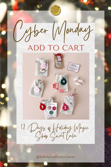 This will be so fun to do starting December 1st either for yourself or for the kids!! 12 days of Holiday Magic ✨

#LTKGiftGuide #LTKCyberWeek #LTKkids