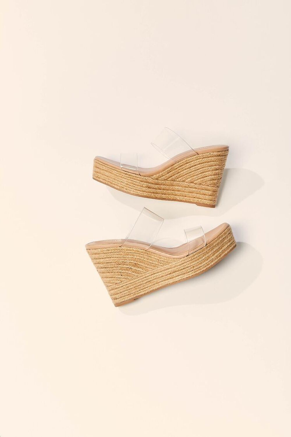 Clear Platform Espadrille Wedges | Forever 21 (US)