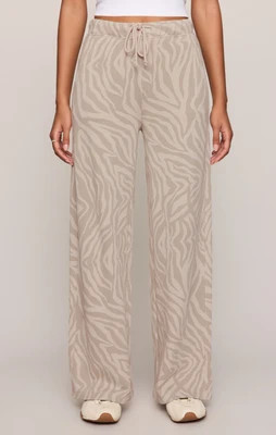 Hunter Knit Zebra Pant Zebra Soapstone / X Large | Z Supply