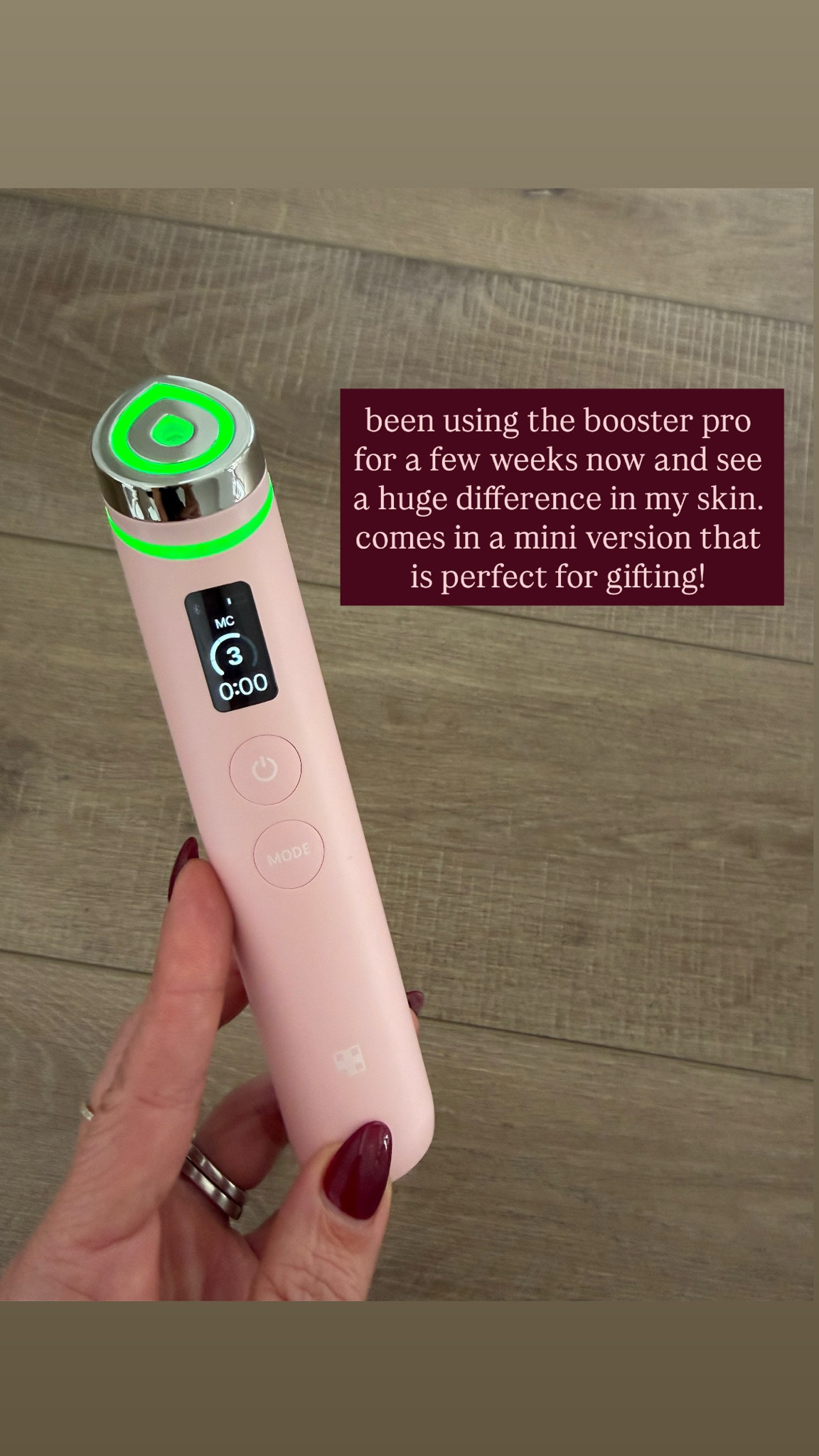 Gift idea for the beauty lover. The medicube glass glow beauty massager. 

#LTKBeauty #LTKGiftGuide #LTKselfcare