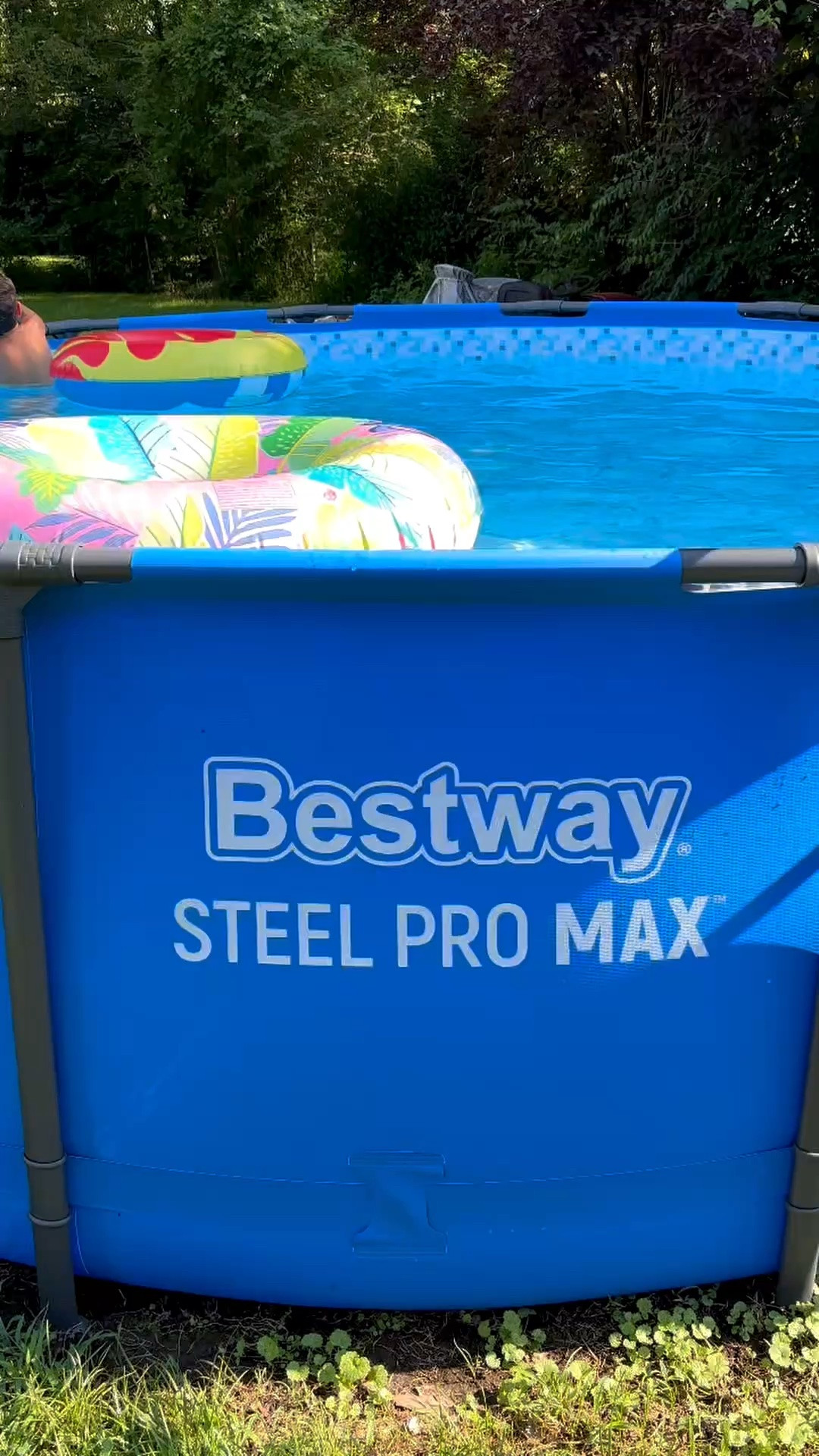 Perfect pool for smaller backyards and so easy to set up!

#LTKSeasonal #LTKSwim