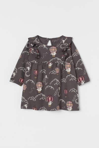 Patterned Ruffled Dress | H&M (US + CA)