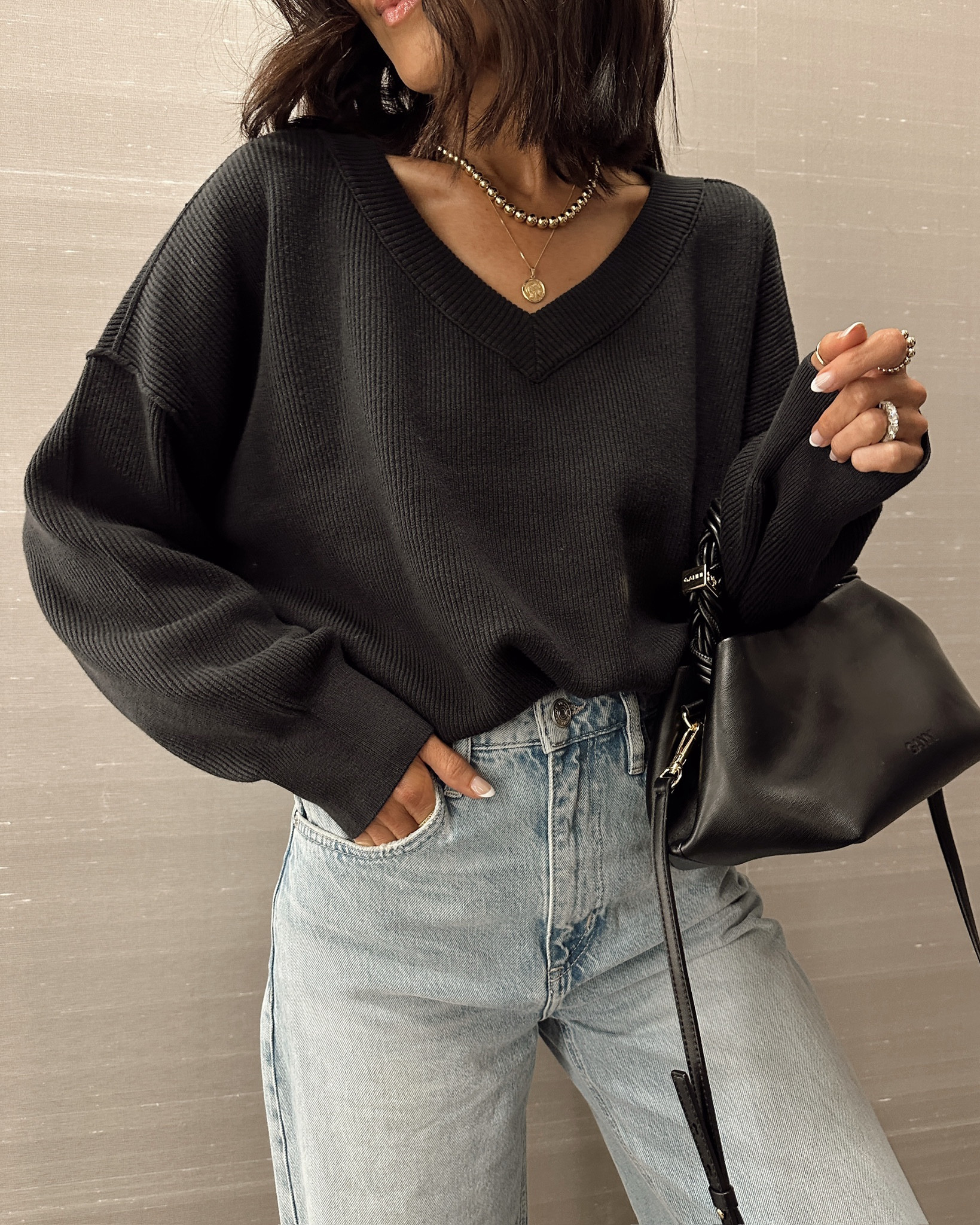 NSALE Styled look! I'm just shy of 5-7" wearing the size XS top and size 25 jeans wearing the size
25 #StylinByAylin #Aylin

#LTKSeasonal #LTKxNSale #LTKStyleTip