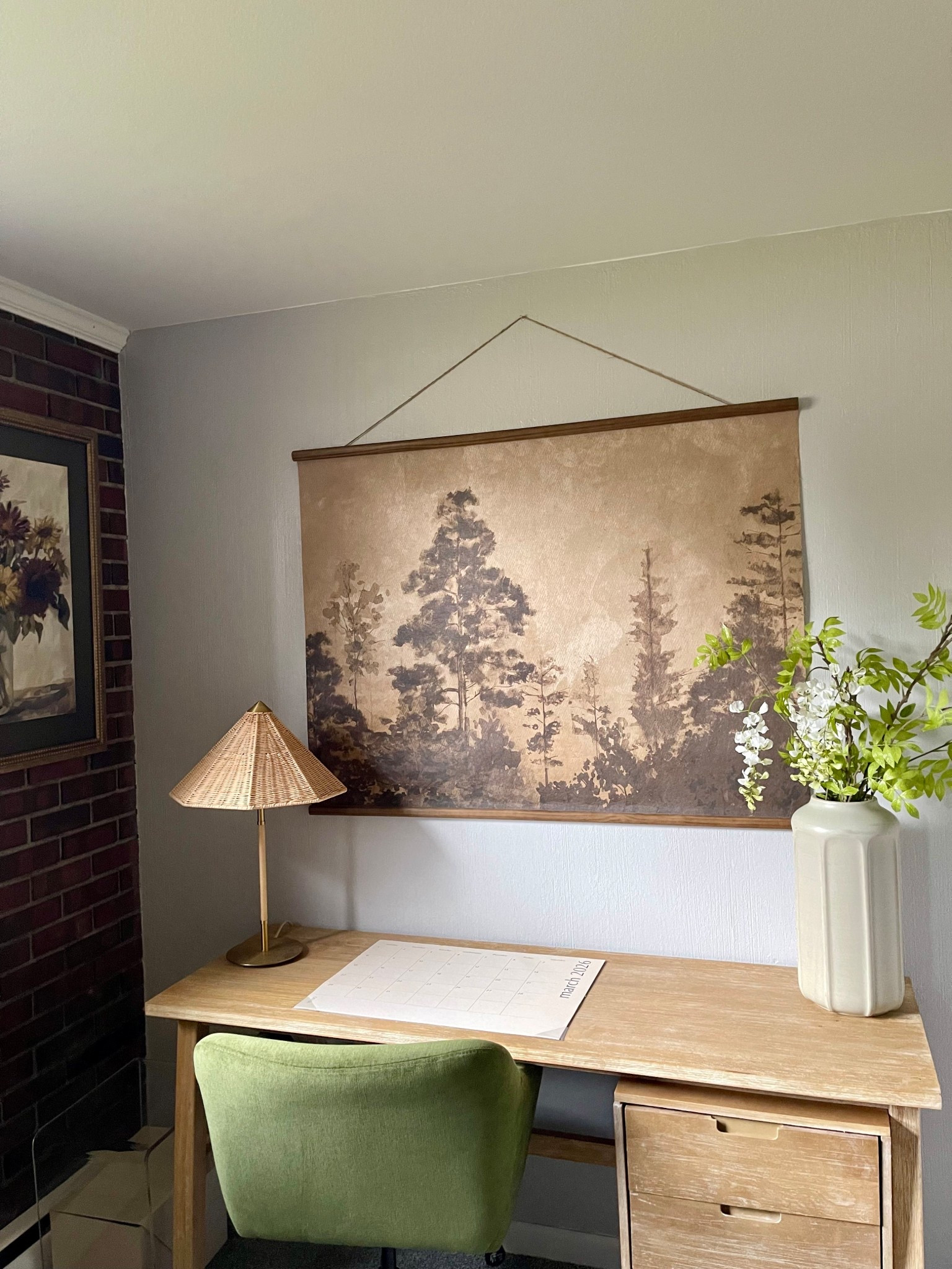 Linking all the things I used in my office including how I hung the picture on the brick wall  

#LTKSeasonal #LTKTravel #LTKHome