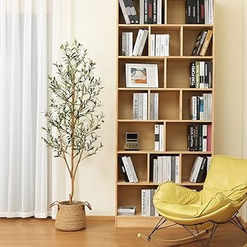 Kazeila Artificial Olive Tree 6FT Tall Faux Silk Plant for Home Office Decor Indoor Fake Potted T... | Amazon (US)