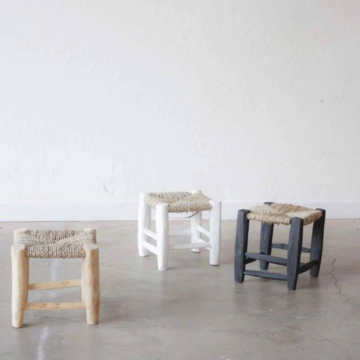 Small Moroccan Stool | elsie green | furniture | Elsie Green US