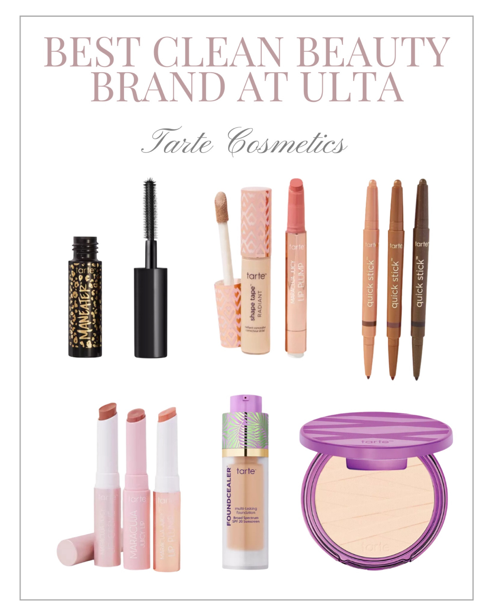 Clean, Clean Beauty, Sustainable, Beauty, Makeup, Make up, Ulta, Ulta Beauty, Tarte, Tarte Code

#LTKstyletip #LTKbeauty #LTKfindsunder100