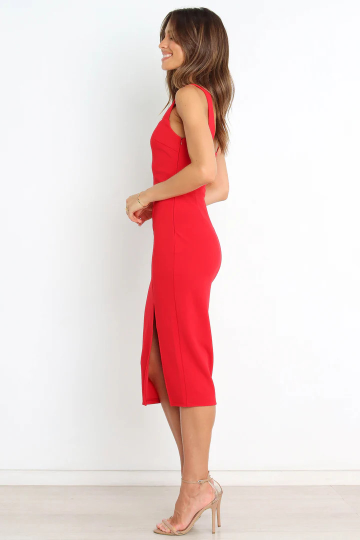 Hyatt Dress - Red | Petal & Pup (US)