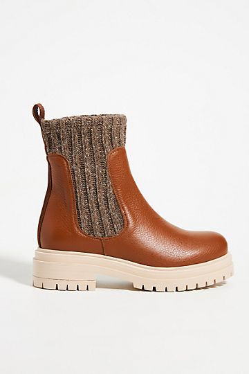 Knit Chelsea Boots | Anthropologie (US)