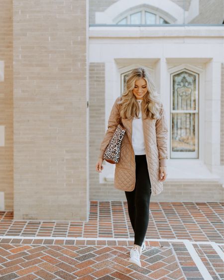 DROP EVERYTHING - This coat is on sale and In stock! It is a gorgeous neutral shade and perfect for Texas winters; warm yet not at all bulky! Runs slightly large so I am wearing an xsmall.

Happy Monday 🙌🏼

Follow my shop @barelyblonde__ on the @shop.LTK app to shop this post and get my exclusive app-only content!

#liketkit 
@shop.ltk


#LTKstyletip #LTKworkwear #LTKSeasonal #LTKstyletip #LTKSeasonal #LTKunder100