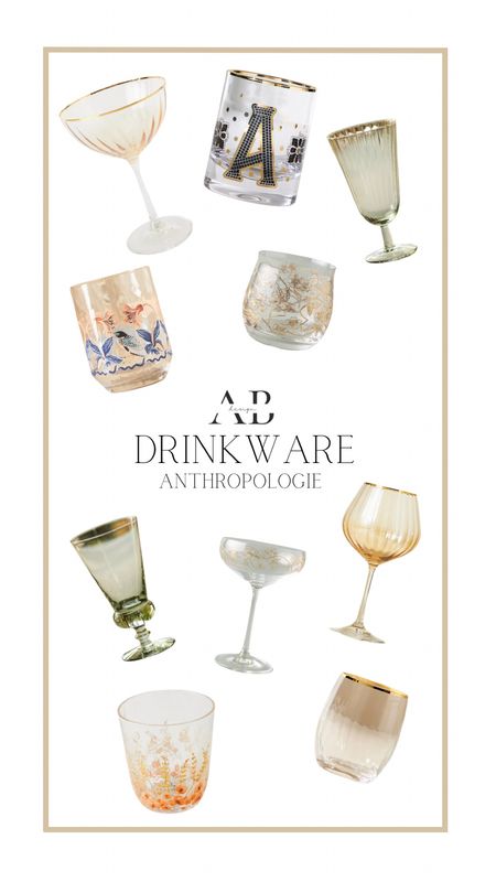 The drink ware at Anthropologie is to die for

Round-up, favorites 

#LTKhome
