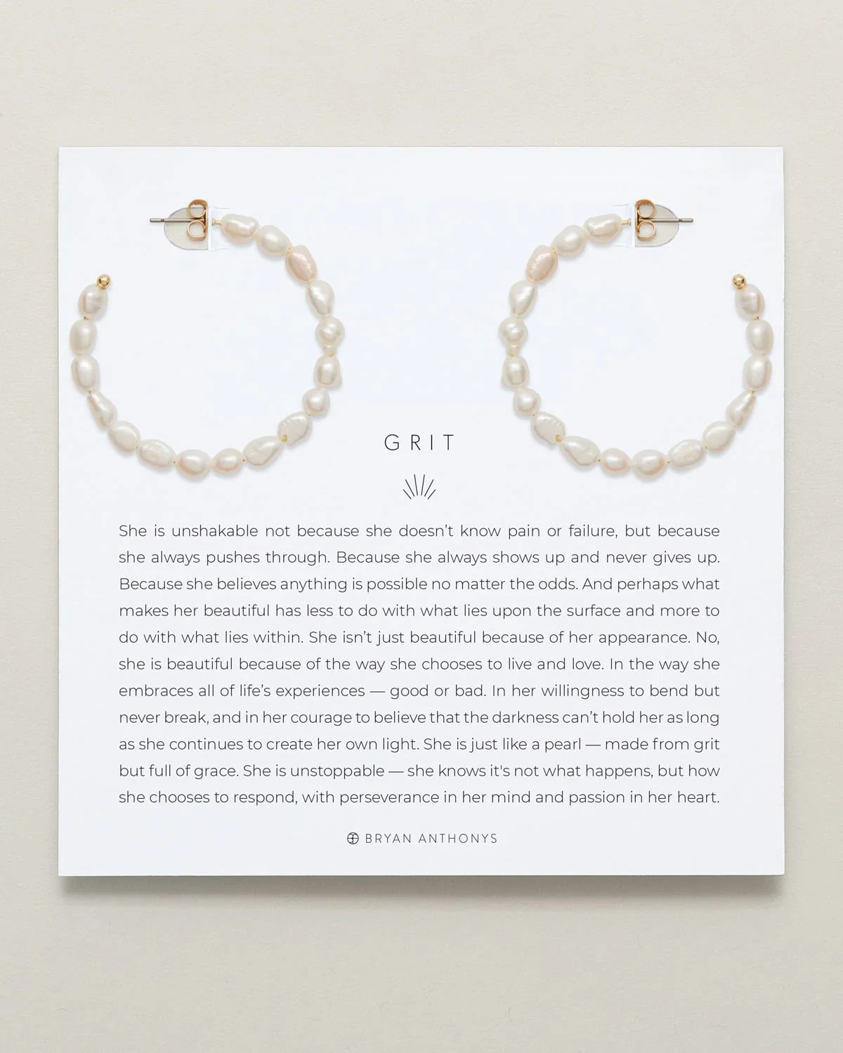 Grit Maxi Hoop Earrings | Bryan Anthonys | Bryan Anthonys