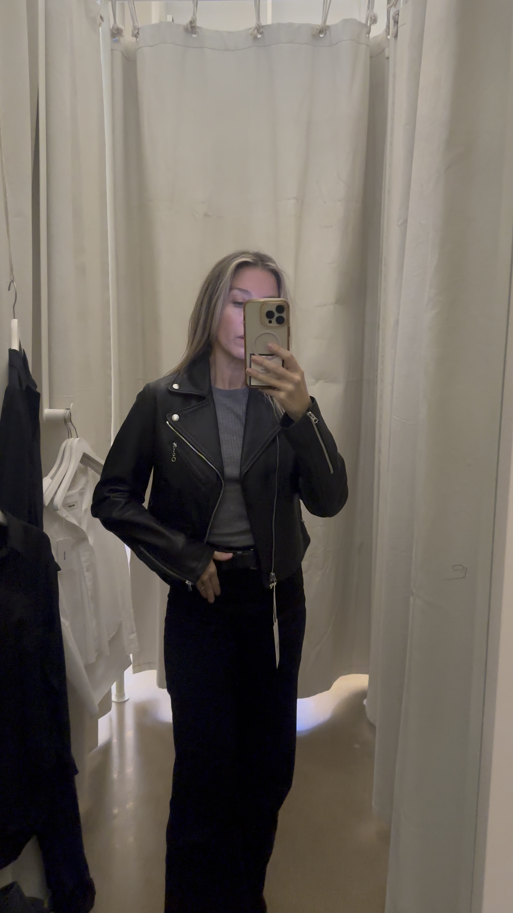 The softest leather jacket ever. A wardrobe must. 

#LTKSaleAlert #LTKOver40 #LTKStyleTip
