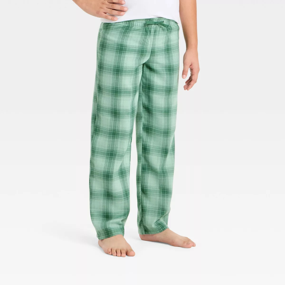 Boys' Flannel Pajama Pants - Cat & Jack™ Green S | Target