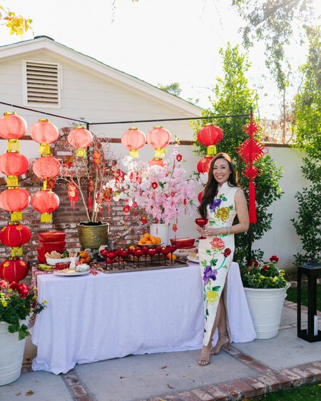 Happy year of the dragon! Happy lunar new year party tablescape! 

#LTKparties