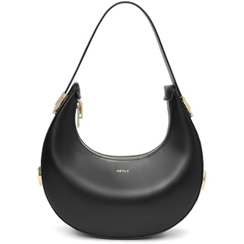 Keyli Crescent Shoulder Bag for Women Waterproof Leather Crossbody Bags Adjust Hobo Handbags Purs... | Amazon (US)