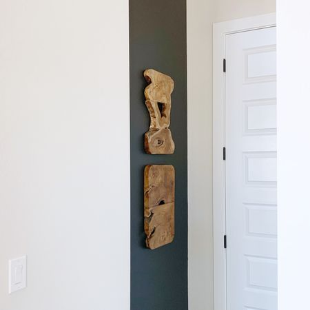 My top picks for wood slice wall art similar to our hallway!