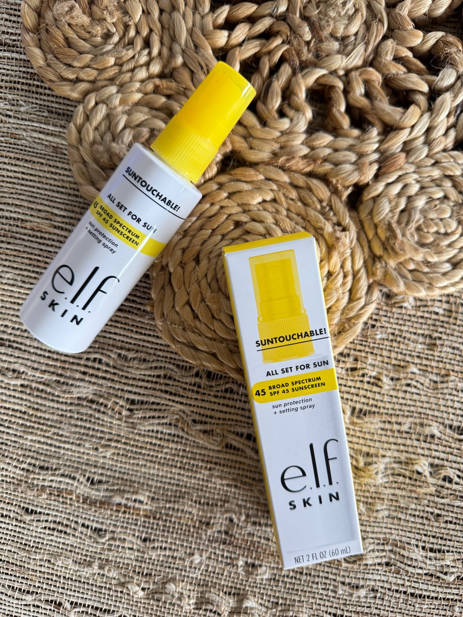 Currently packing for our spring break beach vacation— my favorite SPF setting spray is always a must! 

elf cosmetics - setting spray - facial spf - sunscreen - vacation must haves 

#LTKSwim #LTKBeauty #LTKFestival