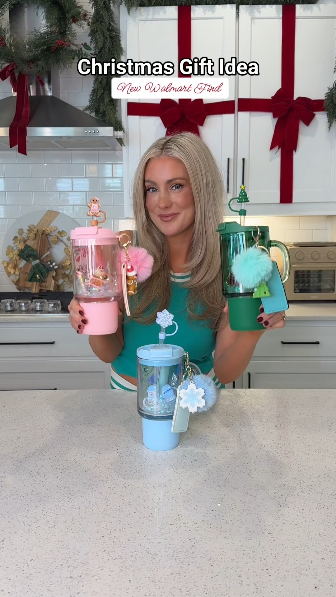 New Walmart Christmas gift idea you’re going to love 🎄✨ These holiday tumblers are under $12 and come in 4 styles—gingerbread, Christmas tree, snowflake & pink bow. I turned them into the easiest affordable gifts by adding a lip gloss, gift card, Christmas tumbler topper + a little treat.

Perfect for teacher gifts, friend gifts, coaches, neighbors, coworkers or stocking stuffers 🎁

I linked each tumbler + everything I added inside so you can recreate the whole gift in minutes. Tap to shop the full holiday gift idea!

#LTKHoliday #LTKGiftGuide #LTKCyberWeek