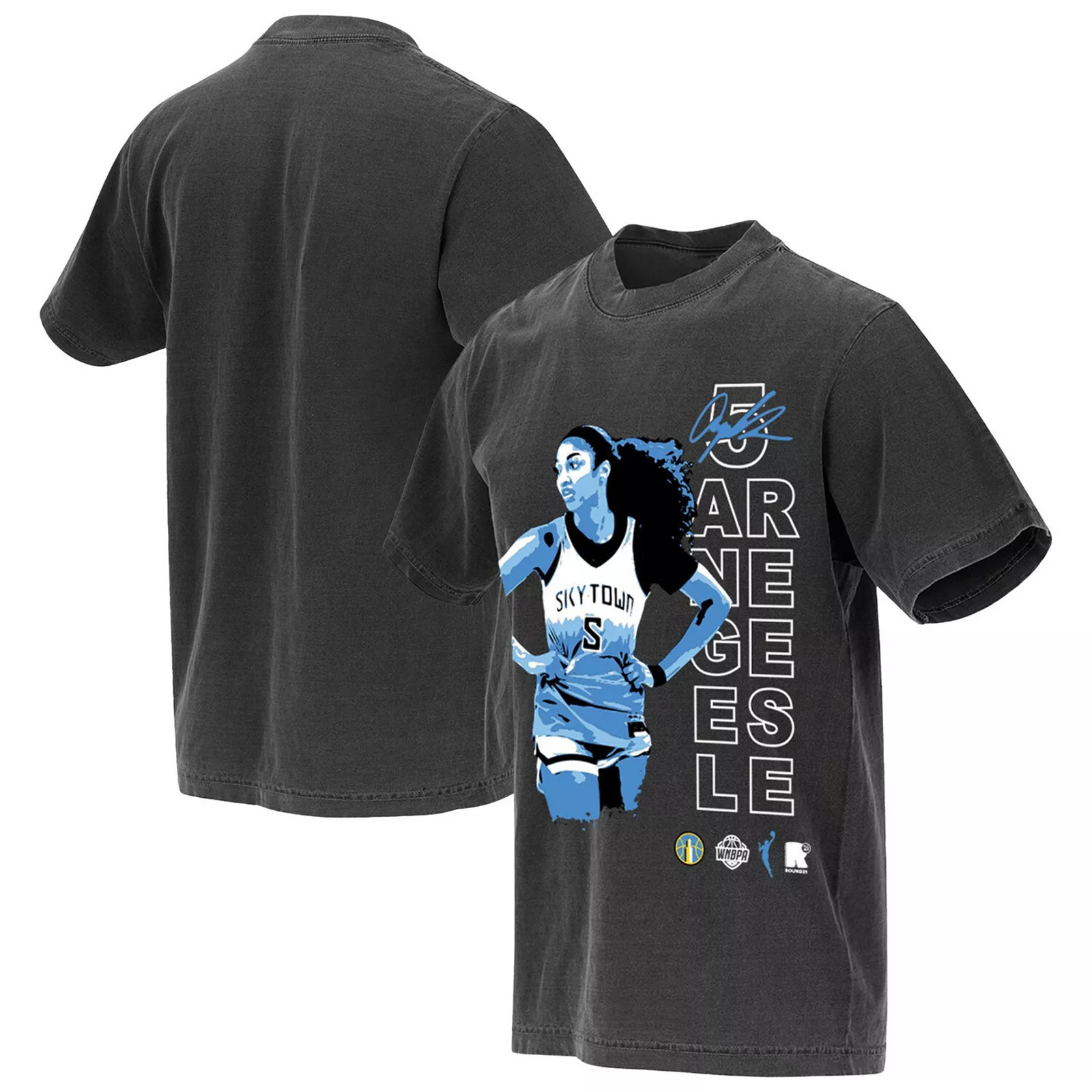 Unisex round21 Angel Reese Charcoal Chicago Sky Graphic Number T-Shirt, Adult Unisex, Size: Medium, Wnb Charco | Kohl's