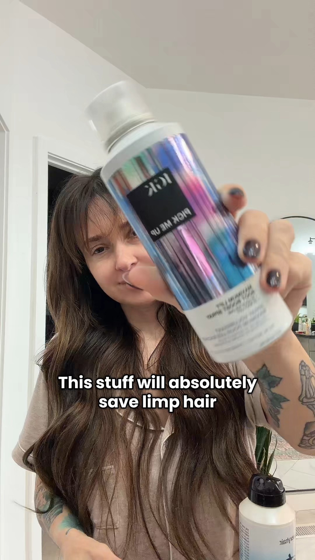 My favorite root boosting product for those limp hair days! 