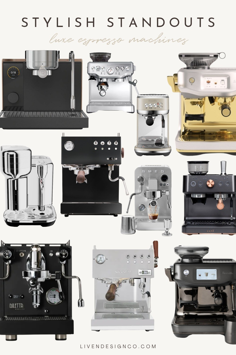 Luxe espresso machine. 

#LTKSeasonal #LTKHome #LTKSaleAlert