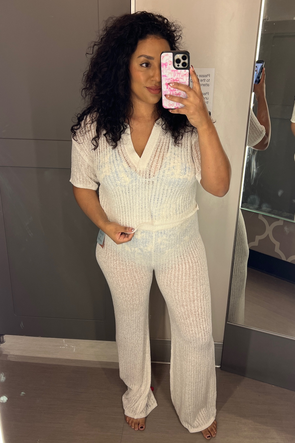 Size L, but would prefer XL in cover up! 

#LTKFindsUnder50 #LTKMidsize #LTKSwim